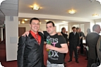 Martin Spišiak s kamarátom - holubárska budúcnosť Litpova :)